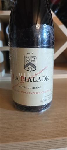Rhônedalen Côtes du Rhône La Pialade 2019