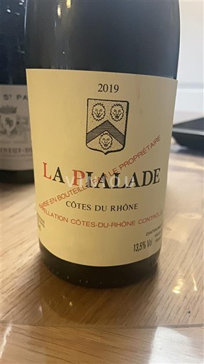 Údolí Rhôny Côtes-du-Rhône La Pialade 2019