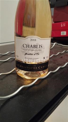 Burgundsko Chablis Domaine Christophe Camu Jouttes d'Or 2018