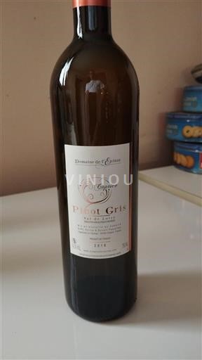 Thung lũng sông Loire Thung lũng Loire Domaine L'Epinay Caprice 2018