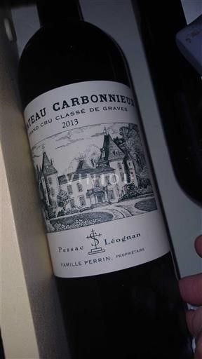 Bordeaux Pessac-Léognan Grand Cru Château CARBONNIEUX 2013