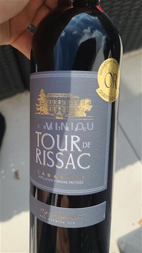 Languedoque Cabardès Château Tour de Rissac Não Sazonado