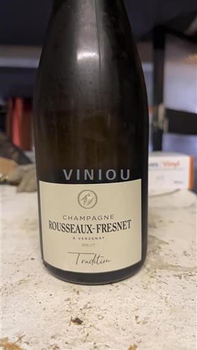 Šampanja Šampanjec Rousseaux-Fresnet Tradition 2019