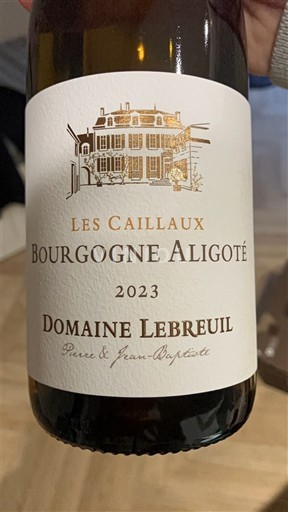 Borgoña Borgoña-Aligoté Domaine LEBREUIL Les caillaux 2023