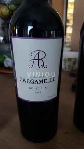 Bordeaux Château Gargamelle 2018