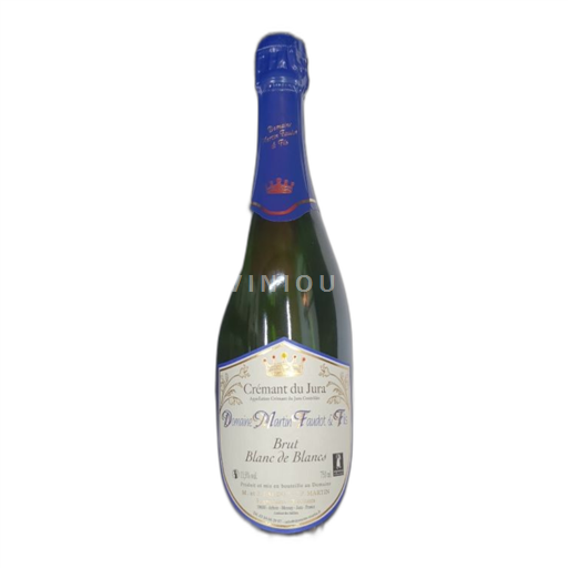 Jura Crémant-du-Jura Domaine Martin Faudot & Fils Brut Blanc de Blancs Không niên vụ