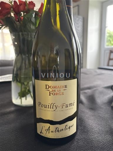 Údolí Loiry Pouilly-fumé Domaine La Forge Coulbois L'Authentique 2022