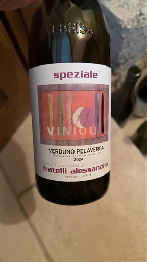 Piemonte Verduno Pelaverga Fratelli Alessandria Speziale 2024