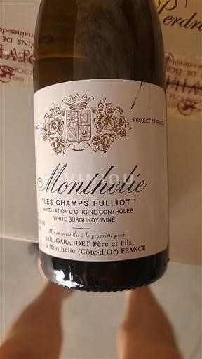 Burgundy Monthélie SARL GARAUDET Père et Fils Les Champs Fulliot 2023