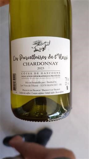 South West Côtes de Gascogne Les Vins de l'Herré Les Parcellaires de l'Herré 2023