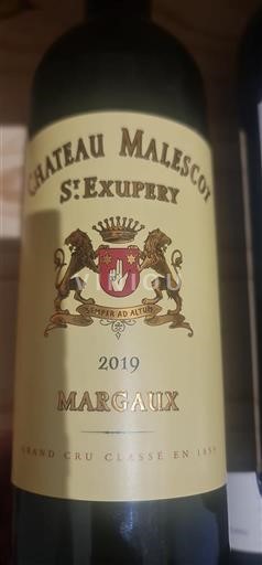 Bordeaux Margaux Grand Cru Malescot St. Exupery 2019