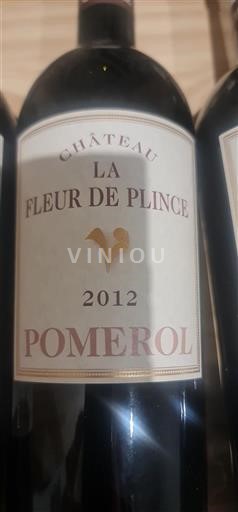 Bordeaux Pomerol Château La Fleur de Plince 2012