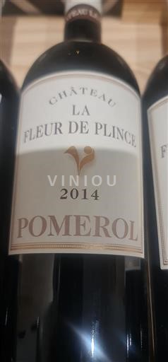 Bordeaux Pomerol Château La Fleur de Plince 2014