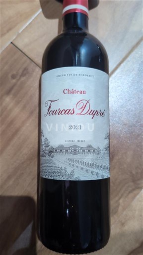 Bordeaux Listrac-Médoc Fourcas Dupré 2021