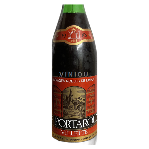 Vaud Lavaux ZGP Villette Portaroux 1988