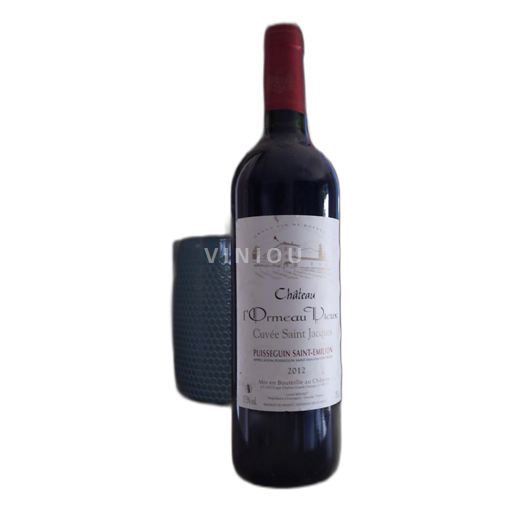 Bordeaux Puisseguin-saint-émilion Château l'Ormeau Vieux Saint Jacques 2012