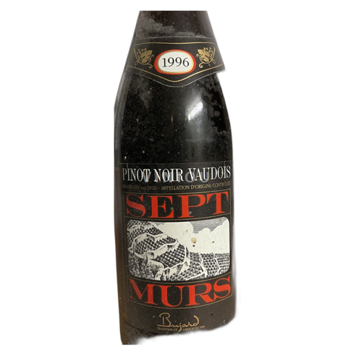 Vaud Lavaux ZGP Pinot Noir Vaudois Setp Murs 1996