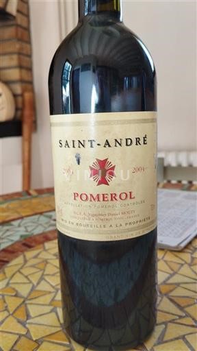Bordeaux Pomerol Château Saint André 2004