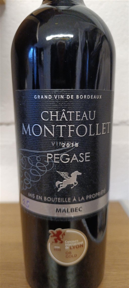 Bordeaux Montfollet Pegase 2018