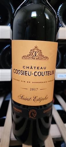 Bordeaux Saint-Estèphe Château Cossieu-Coutelin 2017