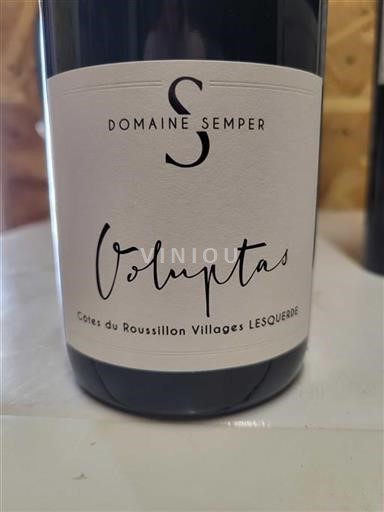 Roussillon Määrittelemätön Domaine Semper Voluptas 2023