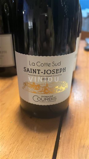 Rhônedalen Saint-Joseph Domaine Courbis la cotte sud 2023