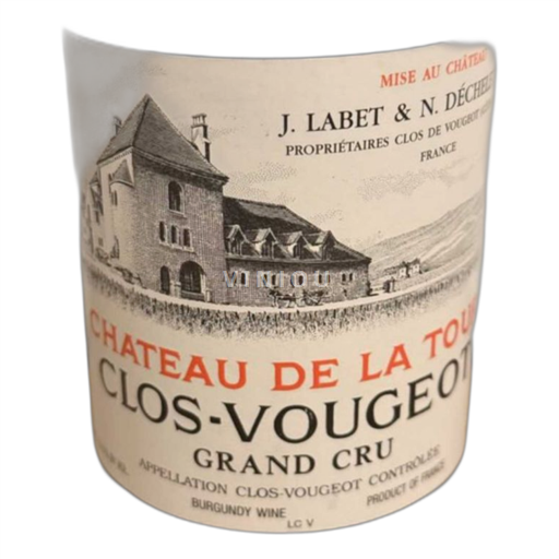 Borgonha Clos-de-Vougeot Grand Cru Domaine Latour 2010