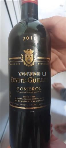 Bordeaux Pomerol Château Feytit-Guillot 2010