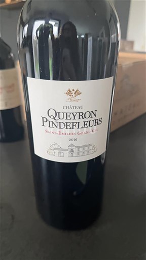 Bordeaux Saint-Émilion Grand Cru Château Queyron Pindefleurs 2016