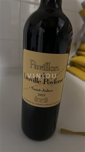 Bordeaux Saint-Julien Grand Cru Château Léoville Poyferré Pavillon de Léoville Poyferré 2021