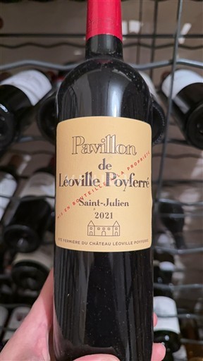 Bordeaux Saint-Julien Grand Cru Château Léoville Poyferré Pavillon de Léoville Poyferré 2021