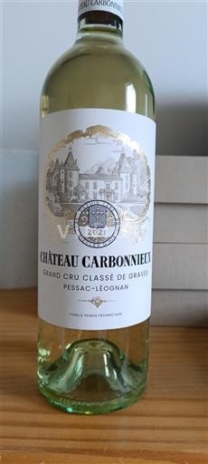 Bordeaux Pessac-Léognan Grand Cru Classé Château CARBONNIEUX 2021