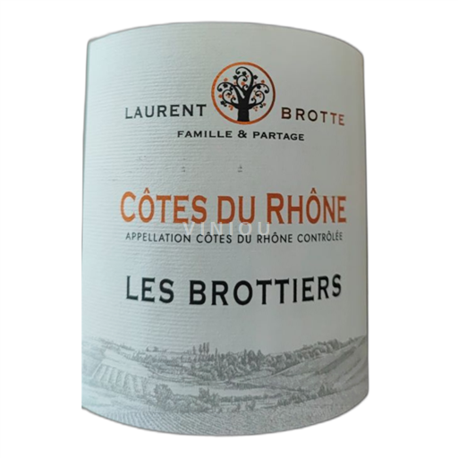 Rhônedalen Ospecificerad Laurent Brotte Icke årgångsbetecknad