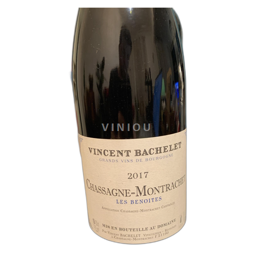 Burgundy Chassagne-Montrachet Domaine Vincent bachelet Les Benoites 2017