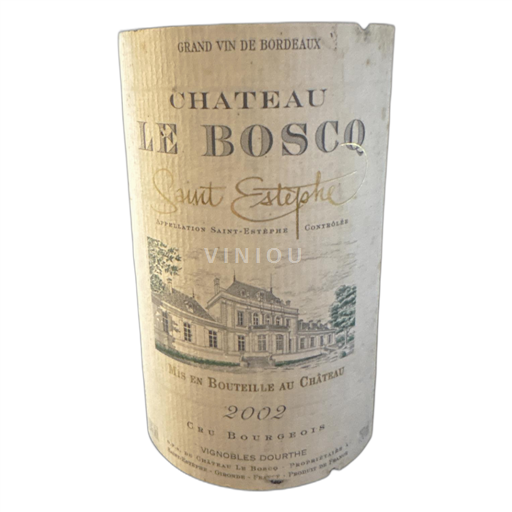 Bordeaux Saint-Estèphe Château Le Bosco 2002