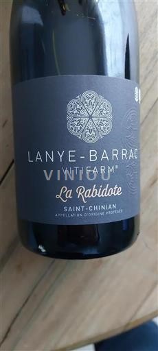 Languedoc Saint-Chinian Lanye-Barrac La Rabidote 2021