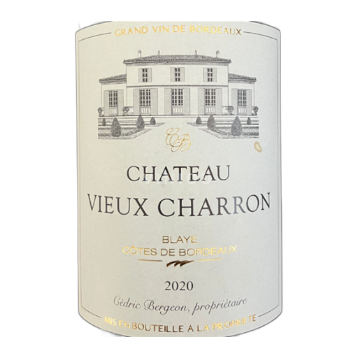 Bordeaux Blaye Château Vieux Charron 2020