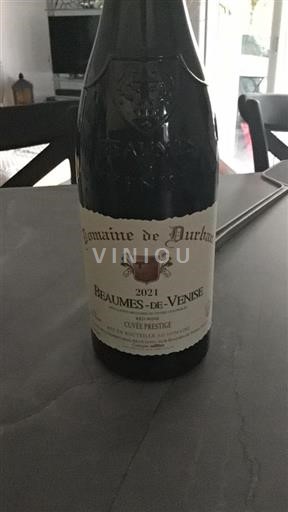 Vale do Ródano Beaumes de Venise Domaine Durban Não Sazonado