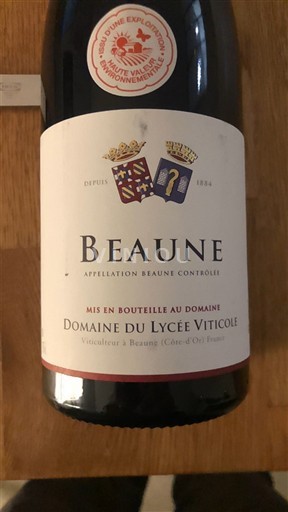 Bourgogne Beaune Lycée Viticole 2023