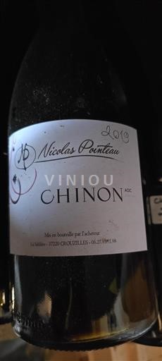 Loiren laakso Chinon Nicolas Pointeau 2019