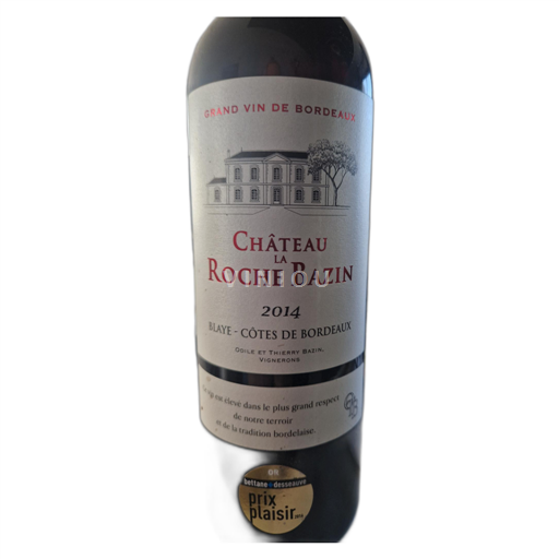 Bordeaux Blaye-Côtes-de-Bordeaux Château La Roche Bazin 2014