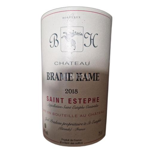 Burdeos Saint-Estèphe Château Brame Hame 2018