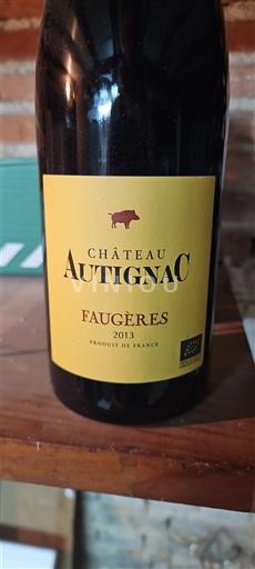 Languedoc Faugères Château Autignac 2013