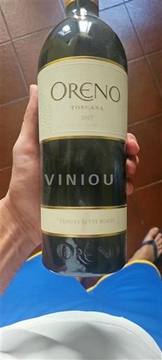Toskánsko Nespecifikováno Tenuta Sette Ponti Oreno 2017