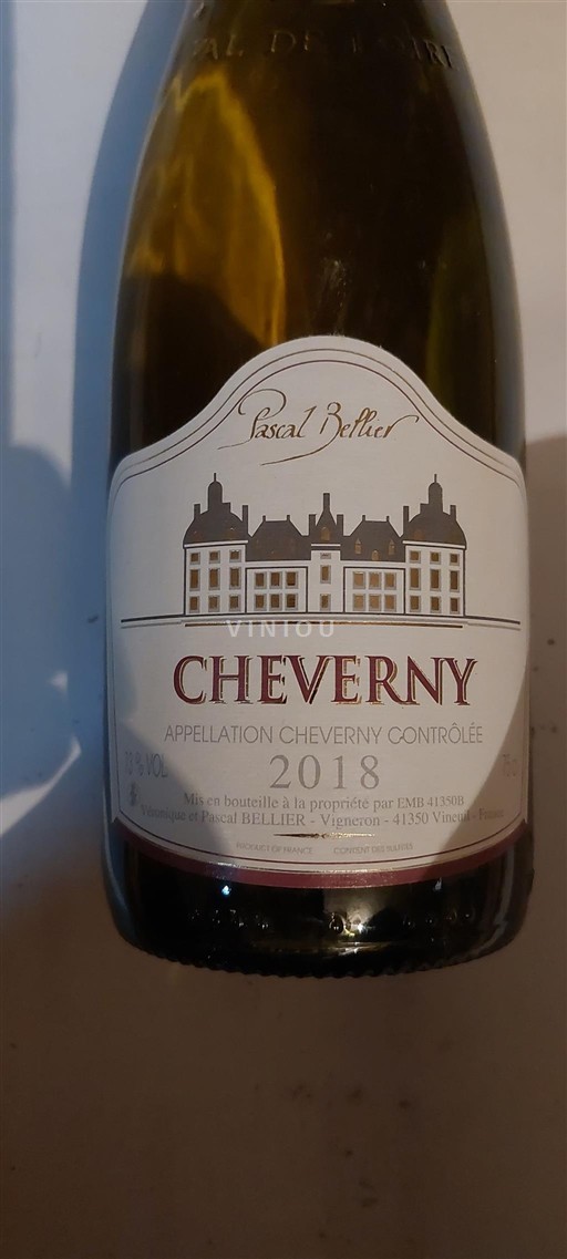 Thung lũng sông Loire Cheverny Pascal Bellier 2018