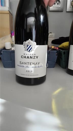 Burgundy Santenay Premier Cru Maison Chanzy Gravières 2018