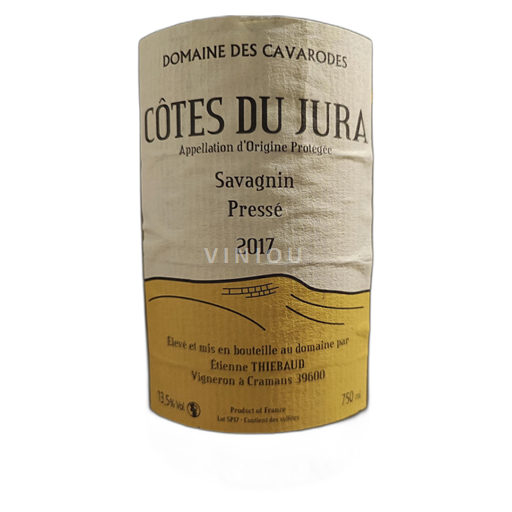 Jura Côtes-du-Jura Domaine des Cavarodes 2017