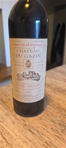 Bordeaux Canon-Fronsac Gazin 1997