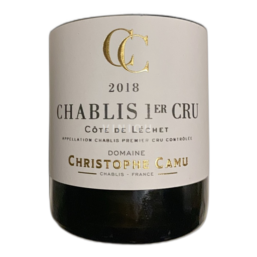 Burgundsko Chablis Premier Cru Premier Cru Domaine Christophe Camu Côte de Léchet 2018