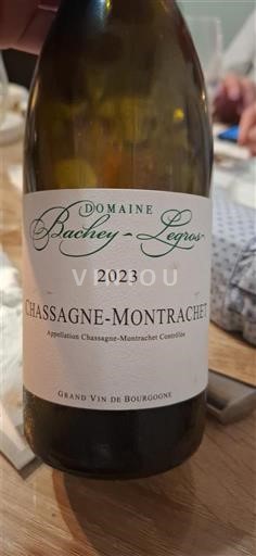 Burgund Chassagne-Montrachet Domaine Bachey-Legros 2023